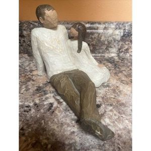 Demdaco Willow Tree Father And Daughter Figurine 2000 Susan Lordi